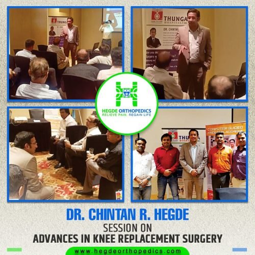 DrChintan R Hegde Session On Advances In Knee Replacement Surgery